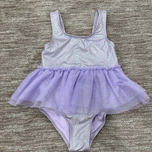 Old Navy Glittery Purple Swimsuit
